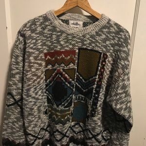 Union Pier 80s Grandpa Style Sweater. Men’s size L